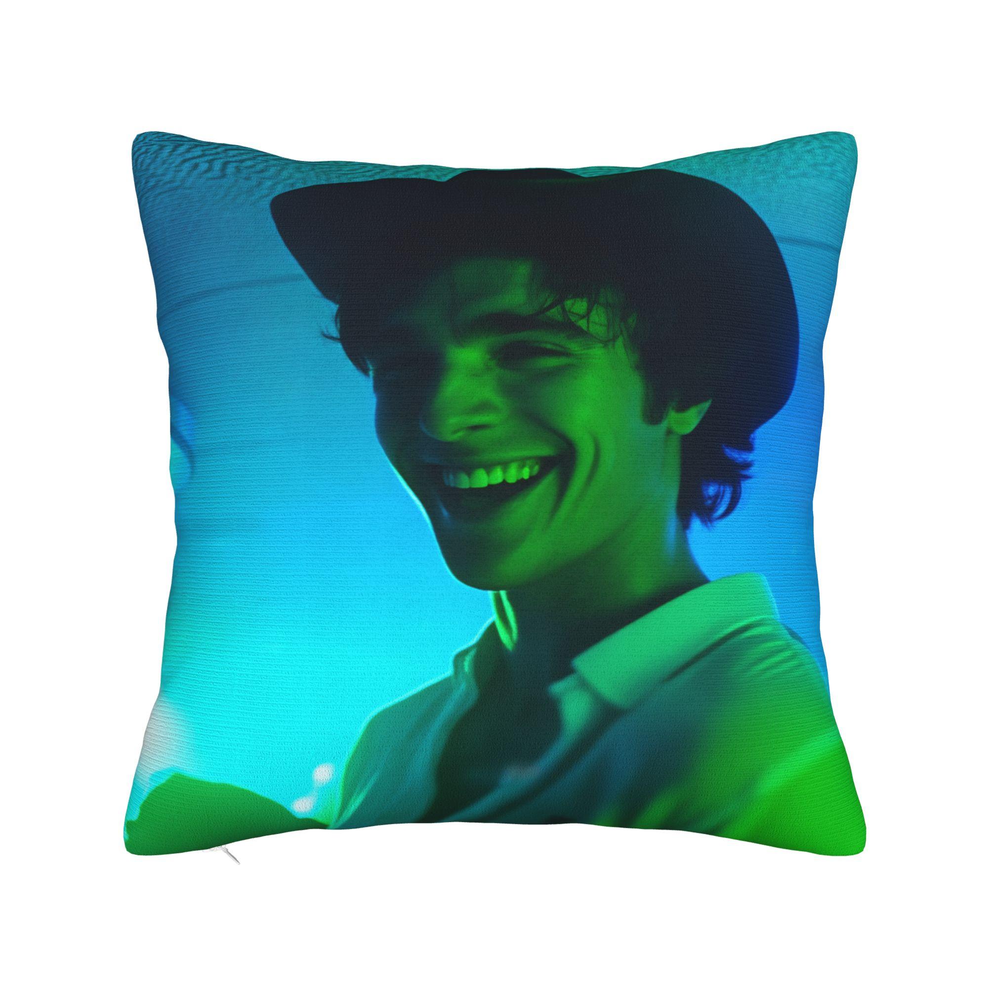 

Jacob E-Elordi Pillow Case Australian Actor Square Pillow Cover Morden Pillowcases For Sofa Home Decoration 30cmx30cm