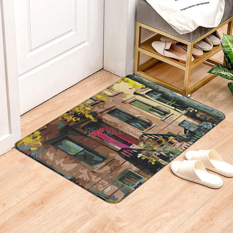 House entrance carpet Home Natural and Animal Styles doormat Room Bath mat Foot mat bath non-slip Kitchen water absorption mat