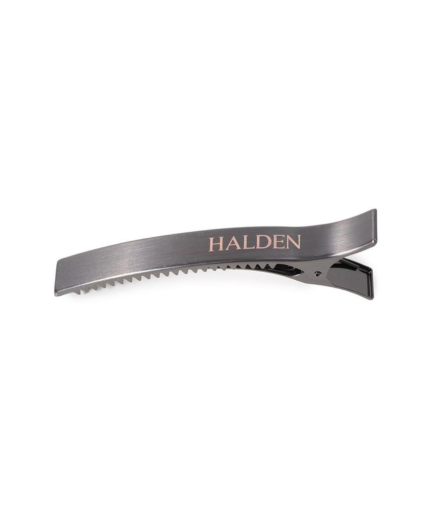 Halden Minimal Long Metal Hair Pin (H025_Charcoal)