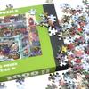 High-Quality 1000-Piece Adult Velvet Puzzle: Patchwork Flower Pot with Cat Design, Cross-Border Customizable.