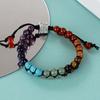 Pulseira Trançada Estilo Boêmio Colorida Feita à Mão Design Tamanho Ajustável Pulseira Significado Simbólico Pulseira