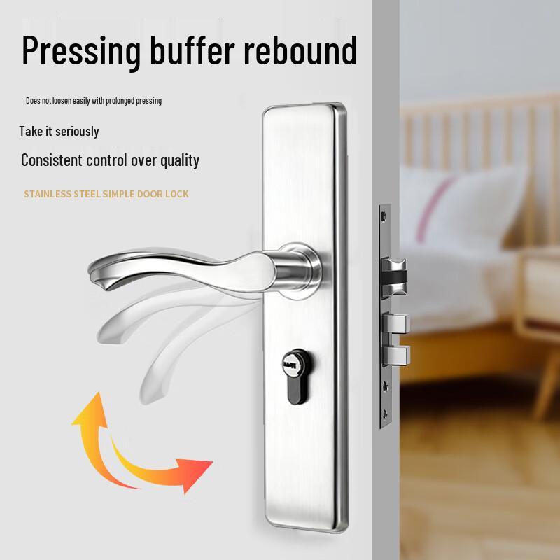 Qigu Zongheng Stainless Steel Adjustable Interior Door Handle Lock
