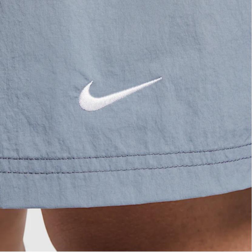 Nike Solo Swoosh Lockere Web-Mode Vielseitige Freizeitshorts Herrenshorts Schieferblau IF0619-493