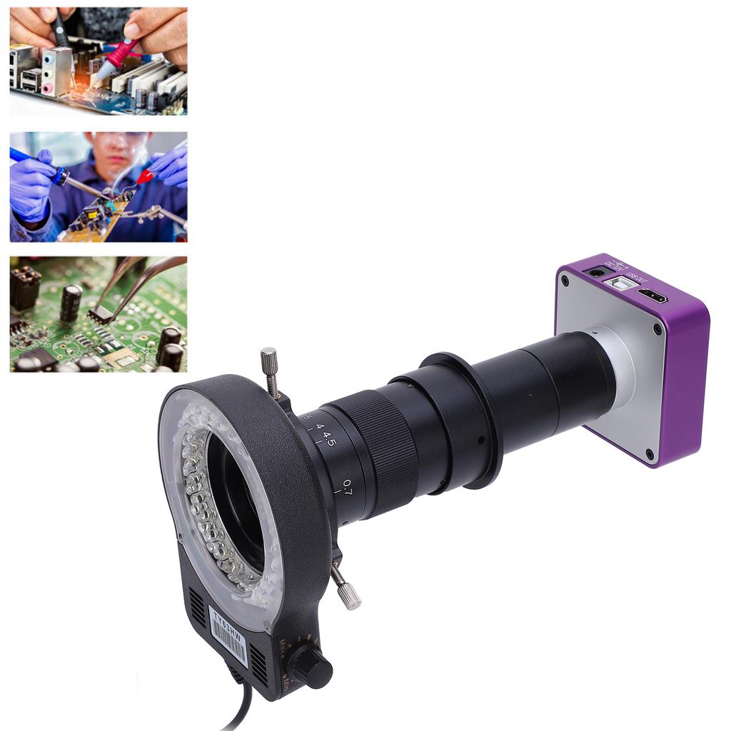Industrial Camera Electronic Digital Microscope for Phone PCB Welding 51MP HDMI