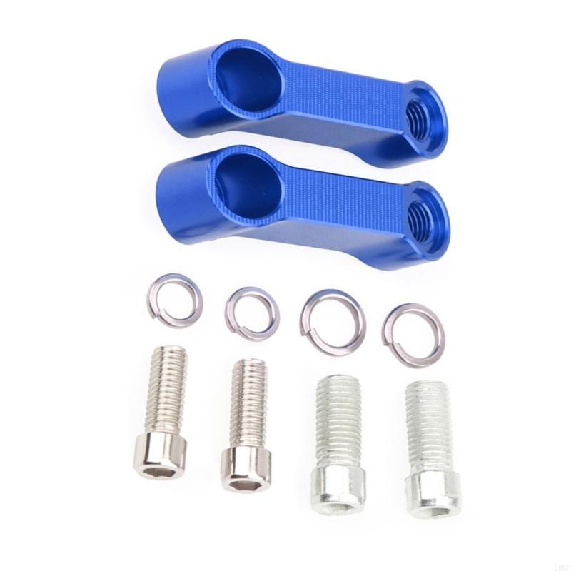 28GC Adjustable Motorcycle Rear Mirror Risers Extender for Superior Riding Experience