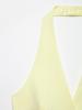 Spring 2025 European & American Women's Halter Neck Vest Top + Pants Set