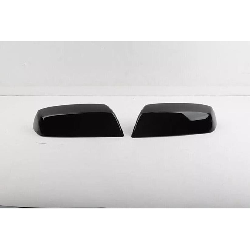 Side Mirror Cover Cap Glossy Black For 2014-2018 Chevy Silverado GMC Sierra 1500