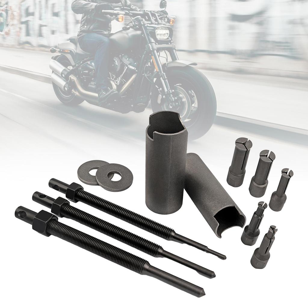 12 szt. Narzędzie do demontażu wewnętrznego łożyska motocyklowego 9-23 mm ściągacz wewnętrznego łożyska do łożysk generatora koła motocyklowe
