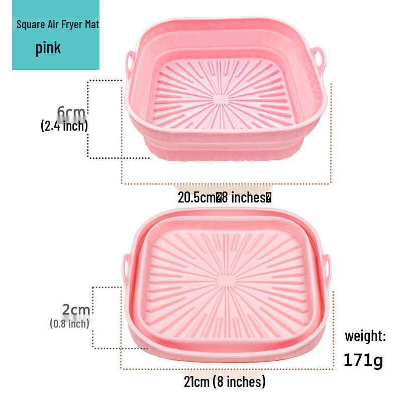 Silikonowa Forma do Pieczenia i Mata do Frytkownicy Powietrznej - Silikon Spożywczy