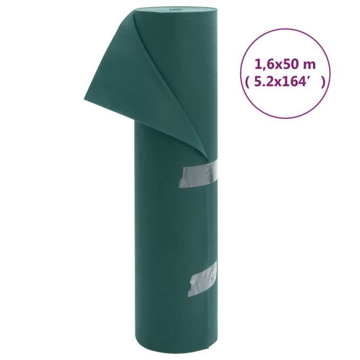 VidaXL Toison végétale 70 g-m² 50x1,6 m 364862
