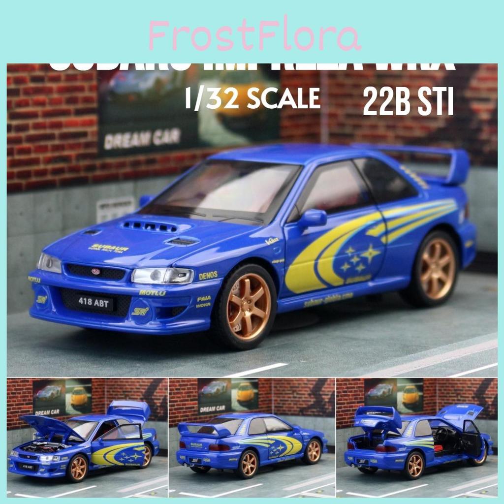Subaru Alloy Car Model With Sound Light Features For Car Enthusiasts And Gifts