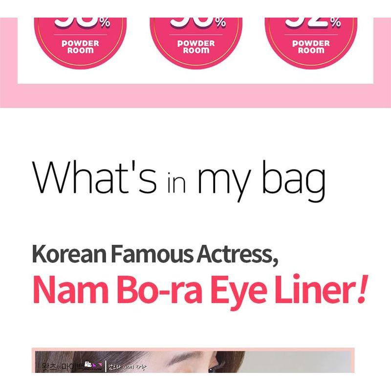 Cosnori Superproof Fitting Brush Eyeliner - 3 Colors