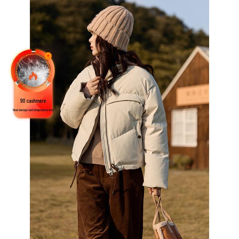 Demana Women s Short 90% Duck Down Puffer Jacket L