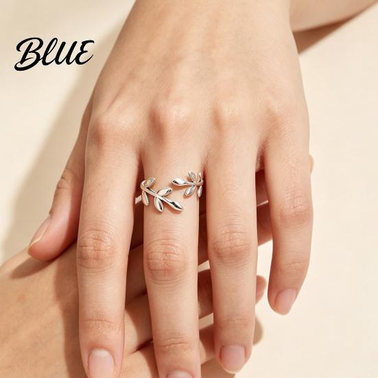 Adjustable Finger Band Thumb Ring Vine Shape Opening Design Hypoallergenic