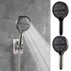Shower Head With Handheld Power Washing Shower Head With 7 Modes Bathroom Accessories Anti-Clog For Hard Water Bathtub Home