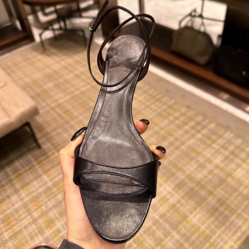 Fashion Summer Sexy Open Toe High Heel Sandals Women Fashion Round Toe Ankle Strap Slide Sandals Elegant Comfort Kitten Heel Party Pumps