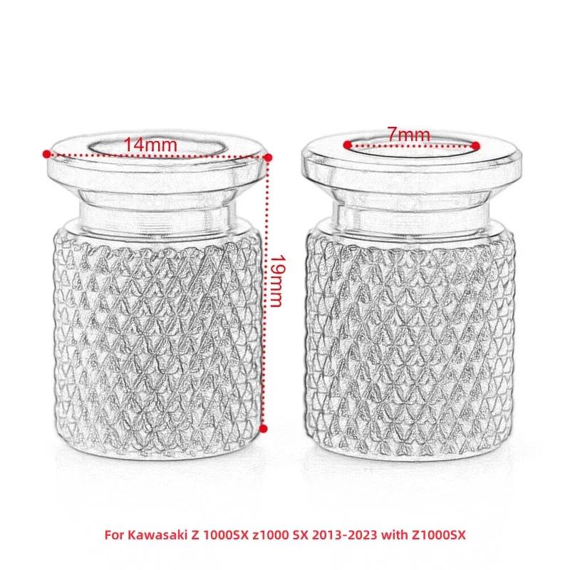 CNC Příslušenství Pro Kawasaki Z 1000SX z1000 SX 2013-2025 s Z1000SX Z1000SX Motocyklový Ventilku Pneumatiky Vzduchový Port Krytka Dříku Zátka
