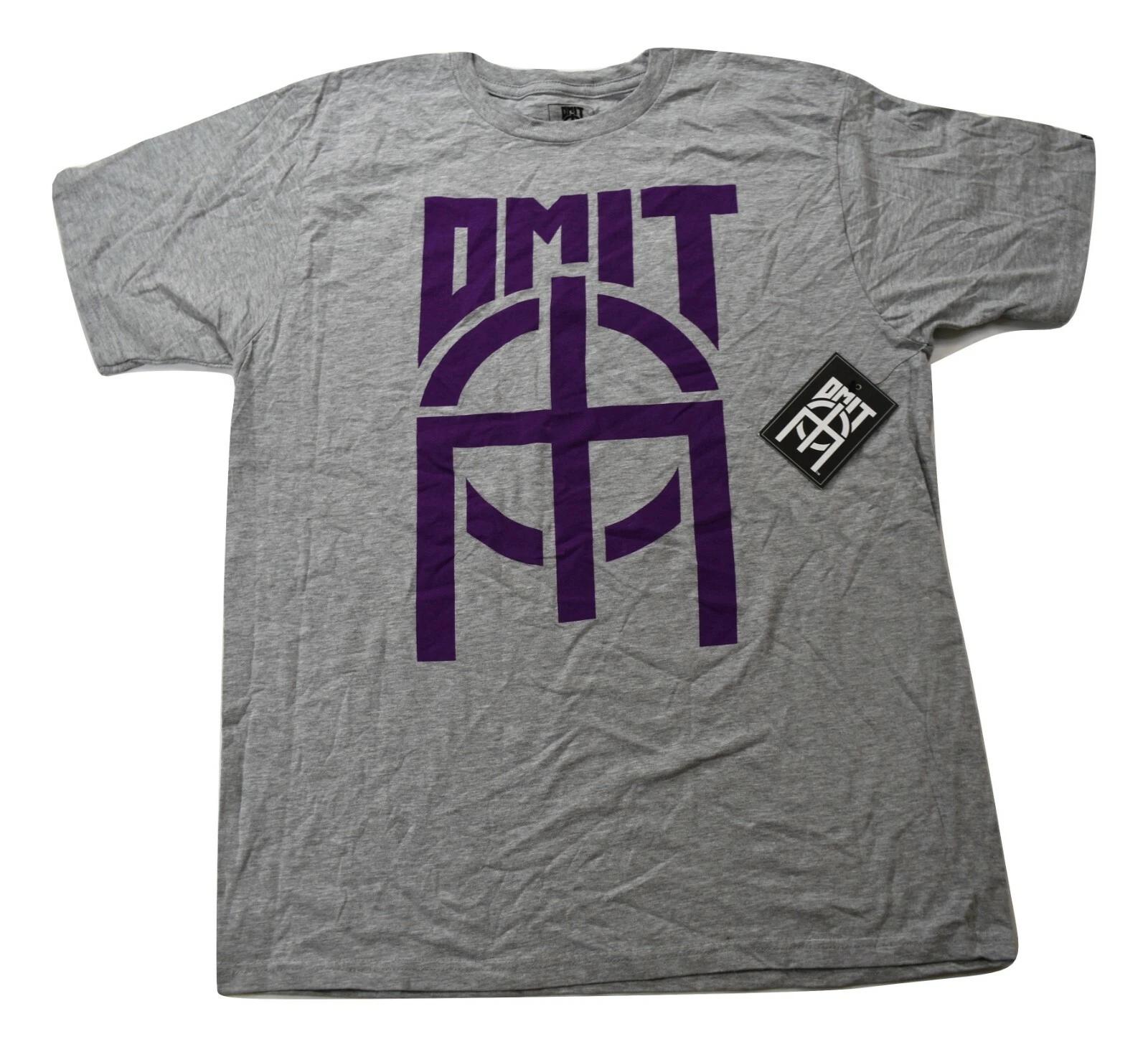 

Omit Mens Gray The Basic Tee Shirt New L S