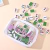 Mahjong Tile Bag Waterproof Large Mahjong Tile Holder Portable Organizer Case For Business Studio Home Travel Adults Teens