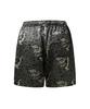 ERER Men Signature Leopard Shorts Brown