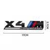 BBKP7 3D Car Decorative accessories M Badge Emblem Decoration Accessories For BMW M3 M4 F07 F34 F30 F20 F10 E60 E46 E53 G01 G02 G05