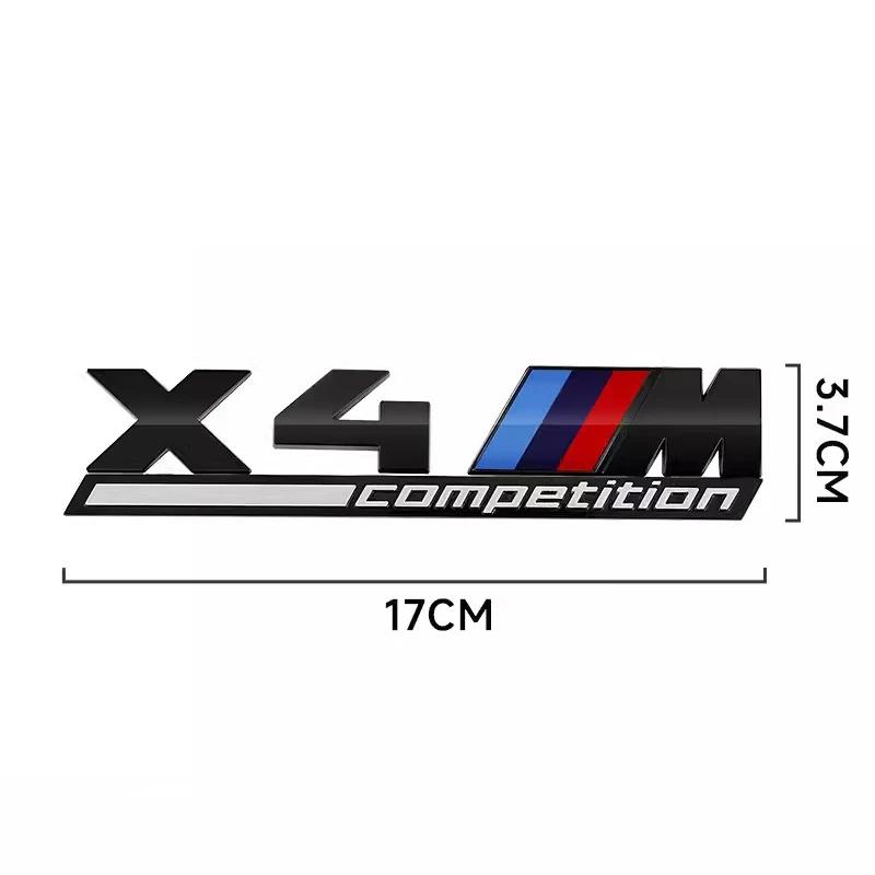 BBKP7 3D Car Decorative accessories M Badge Emblem Decoration Accessories For BMW M3 M4 F07 F34 F30 F20 F10 E60 E46 E53 G01 G02 G05