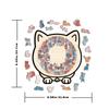 Kitten Puzzle Toy Wooden Special-Shaped Puzzle Low Version Decompression Manual Puzzle