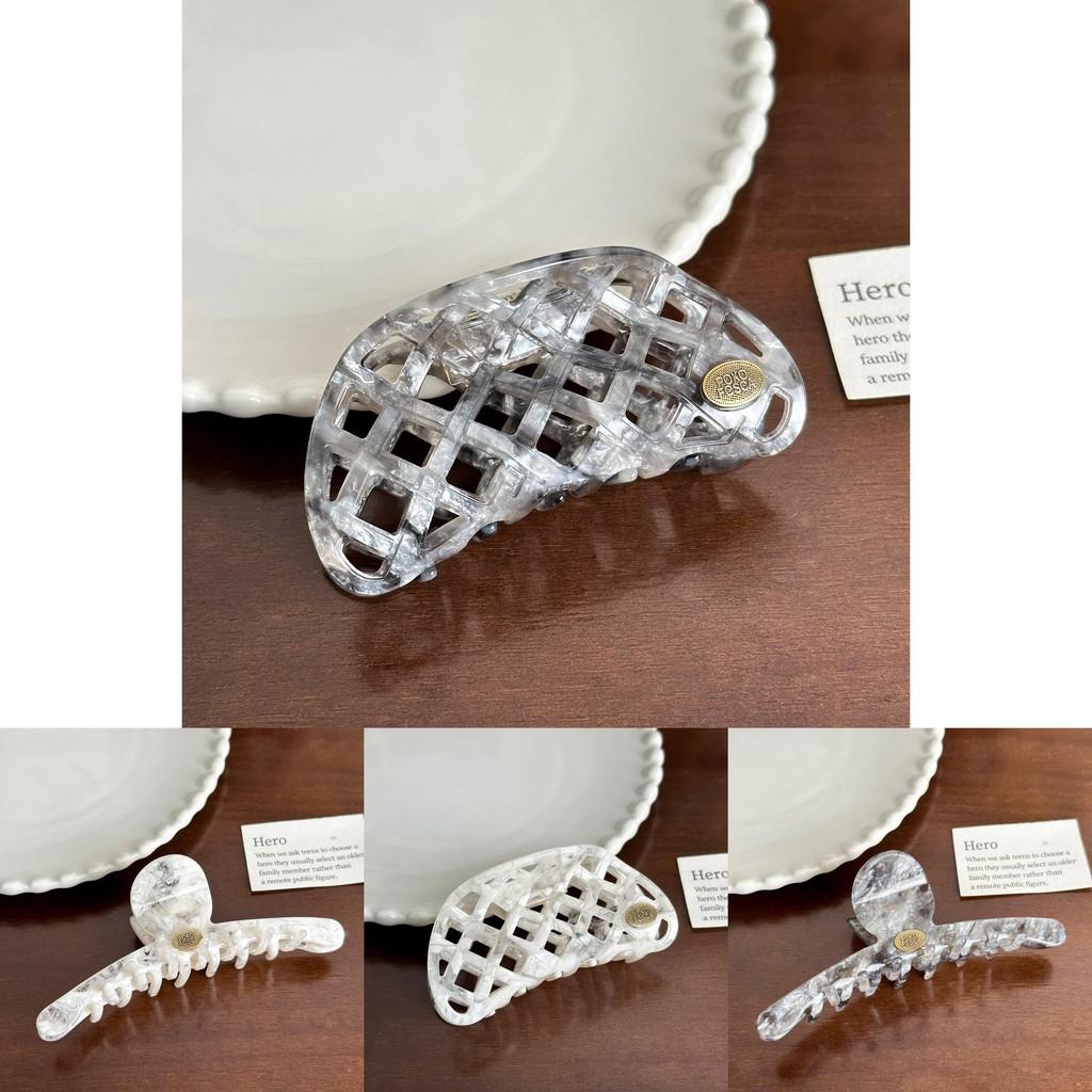 Handmade Acetate Chic Hair Claw Clips For Effortless Updos In Fashionable Colors