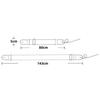 Guitar Strap Vintage Lace Pattern Shoulder Belt With Picks Universal For Bass Electric Acoustic Guitar
