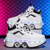 Zhang Guowei Style Adult & Kids 4-Wheel Roller Skates: Walkable & Skatable