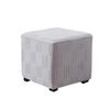 Elastic Square Ottoman Stool Cover Solid Color  Stretch Spandex Footrest Covers Footstool Dustproof Protect Case Home Decor