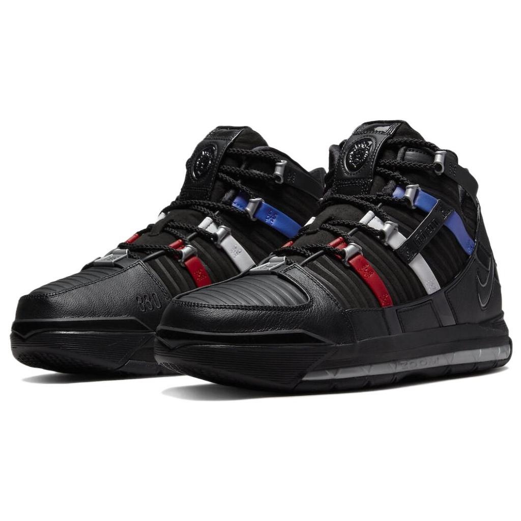 New Nike LeBron 3 The Shop Black University Red 2022 DO9354-001