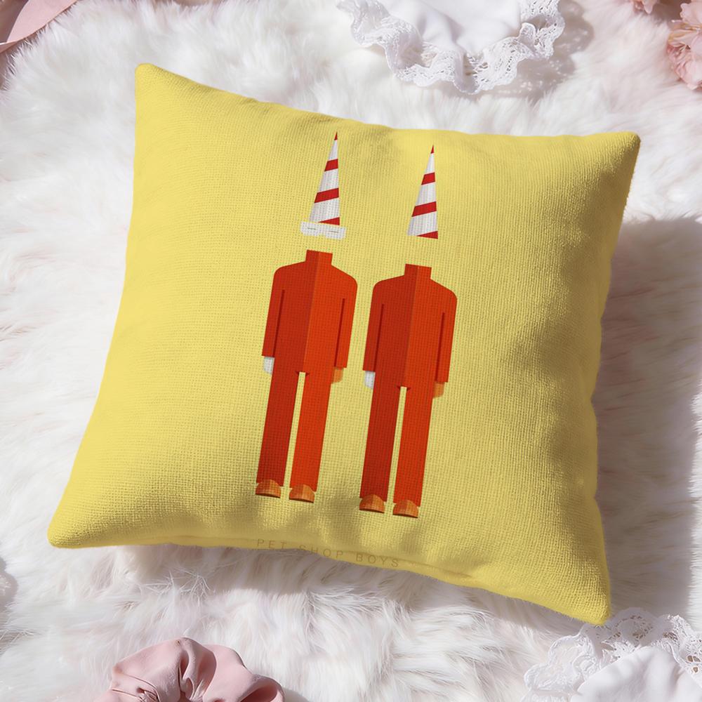 band Pet Shop BoysS Cushion Cover Premium Comfort Reversible Pillow Cove -Two in One Design for Any Room & Car Interior