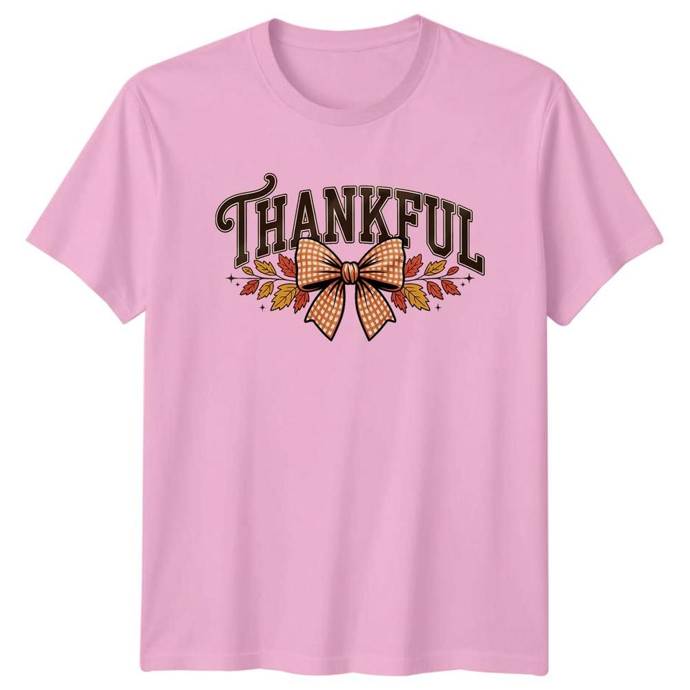 Thankful Thanksgiving Holidays Unisexs TShirt Unisexs Tee Graphic Unisex Top
