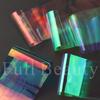 New 6-color boxed nail art cellophane aurora candy paper nail decoration