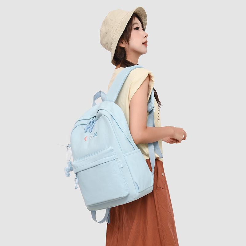 Tornister nowy wysoka wartość świeży słodki kolor cukierkowy plecak uczniowie gimnazjum lekki plecak podróżny