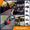 1 Piece Motorcycle Handlebar Switch Handlebar Toggle Switch With On Off Push Button For U5 U7 U2 Motorcycles Scooter Electrombile Motorbike-7/8Inch