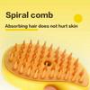 New Cat Dog Grooming Comb Electric Spray Water Spray Kitten Pet Comb Soft Silicone Depilation Cats Bath Brush Grooming Supplies
