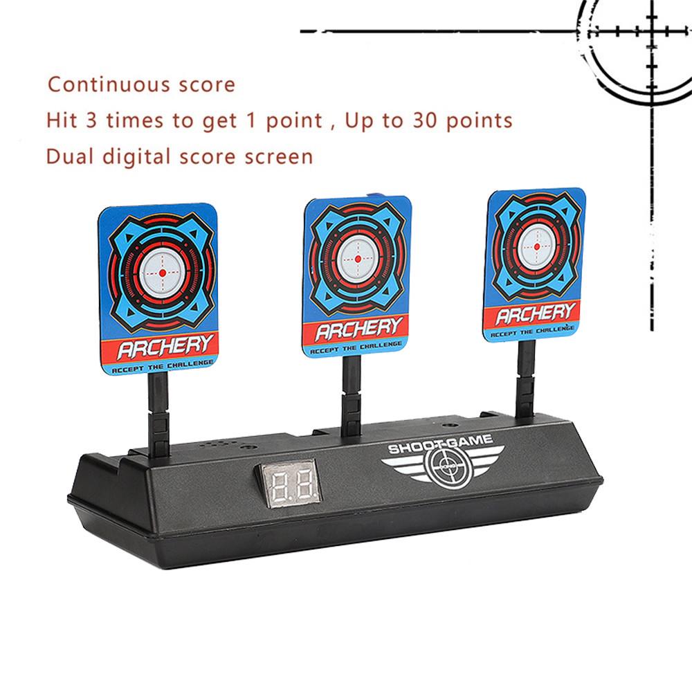 Auto-Reset Intelligent Light Sound Effect Scoring Targets Toys