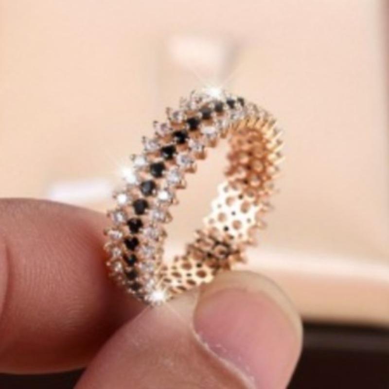 Hot Selling Circular Full Circle Simple and Niche Versatile Design Ring