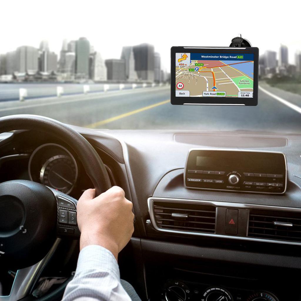 LKW SAT NAV GPS Navigation 7" HD Kapazitiver Touchscreen 256MB 16G Auto GPS Navigator Mit Kostenlosen Kostenlosen Weltkarten