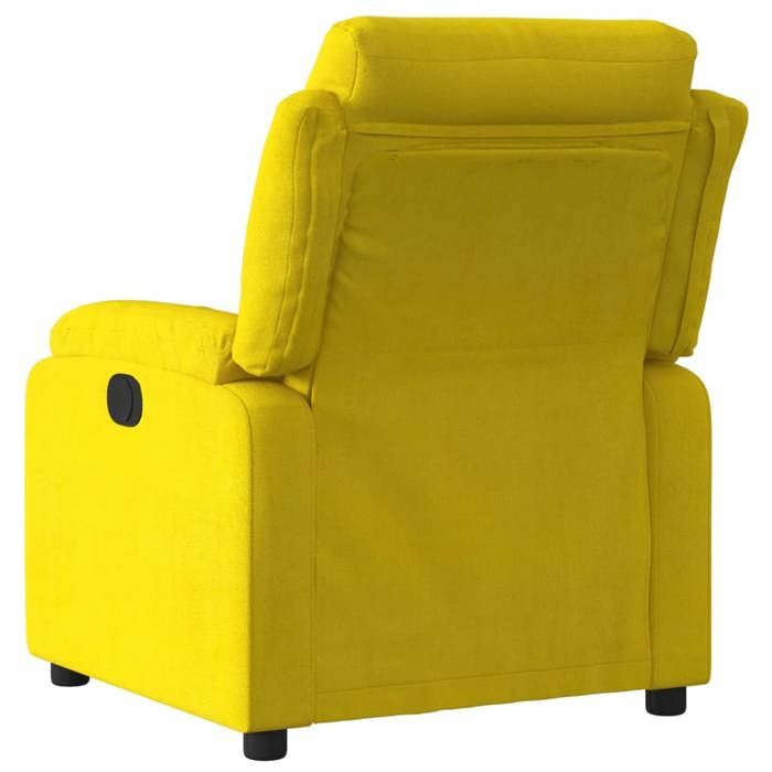 VidaXL Recliner Armchair, Chair with Footrest, Seat with Backrest and Armrests Living Room, Modern, Yellow 373507