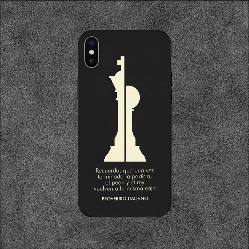 Pouzdro na telefon Chess Board Pieces pro iPhone 11 12 Mini 13 14 Pro XS Max X 8 7 6s Plus SE XR Shell