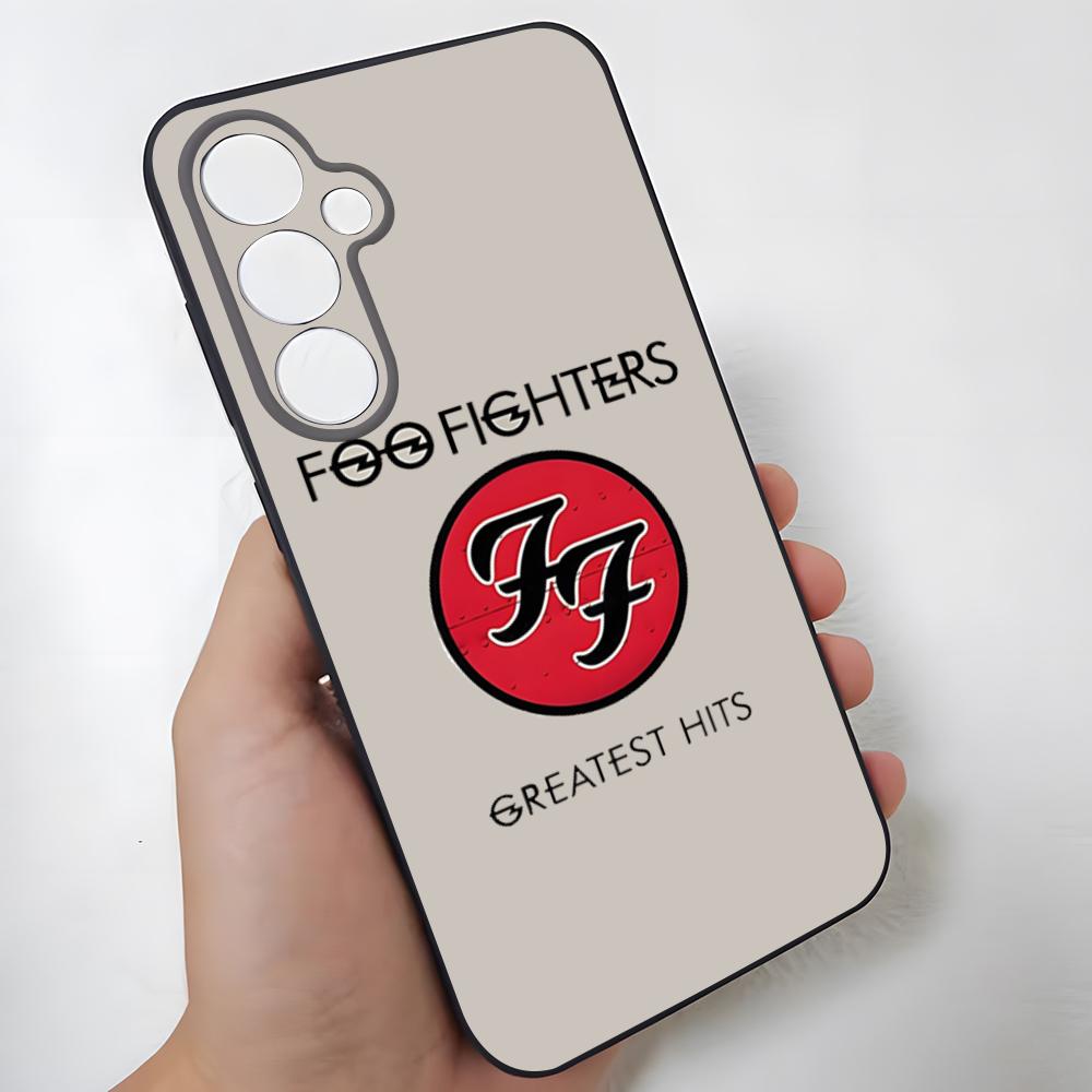 Foo Fighters Band Phone Case For Samsung S26 Ultra S25 Edge Ultra S23 S22 S21 S20 Ultra Plus S24 Fe Glass Cover