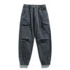 Herre Arbeidsklær Bukser med Flere Lommer Utendørs Slitesterke Herre Fritidsbukser