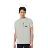 Nike T-Shirts Herren Grau Rundhals Mäßig Gerader Schnitt CJ4324-028