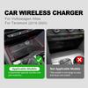 Car Wireless Charger Pad Stable Fast Charging For VW Atlas Teramont 2018-2020 Center Console Storage Box Decoration Accessories