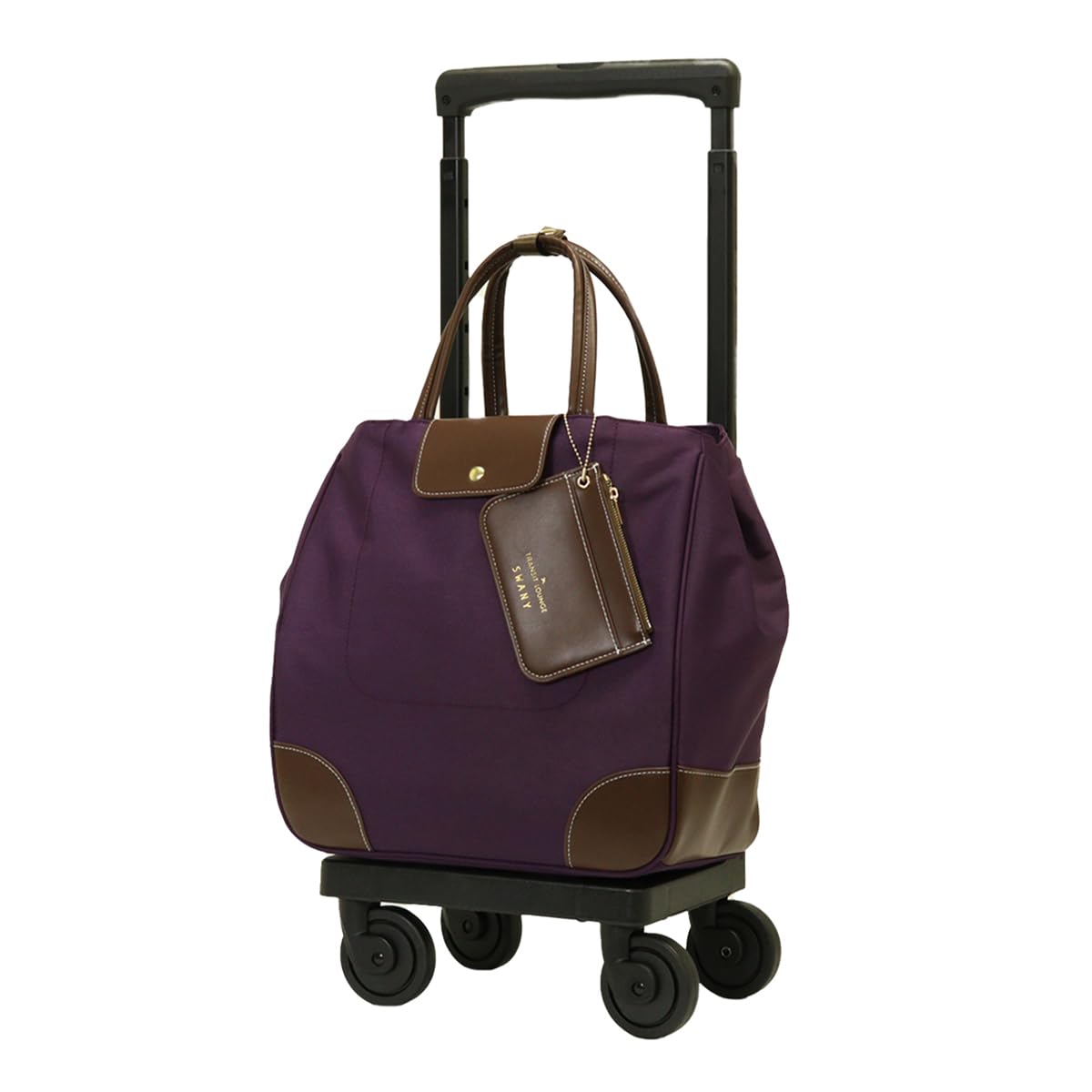 

Transit Lounge Shopping Cart 21L 44cm Shopping Carry Tokyo Delica Original Silent Quiet Shopping Carry Carry Bag Carry Cart Purple [Swanee] 2.4kg