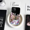 Anime Weihnachtsmann Rentier Weihnachtsbaum Handyhülle für iPhone 11 12 13 14 15 16 17 Pro Max Plus Transparente Rückseite