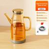 Large Capacity Olive Oil Dispenser Leakproof Glass Oil Cruet Container Vinegar Jug  Seasoning